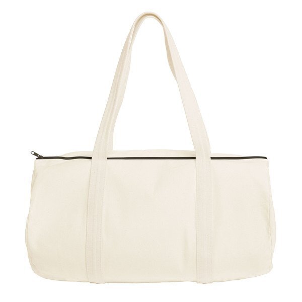 Darling Cotton Canvas Duffel Bag, 19"