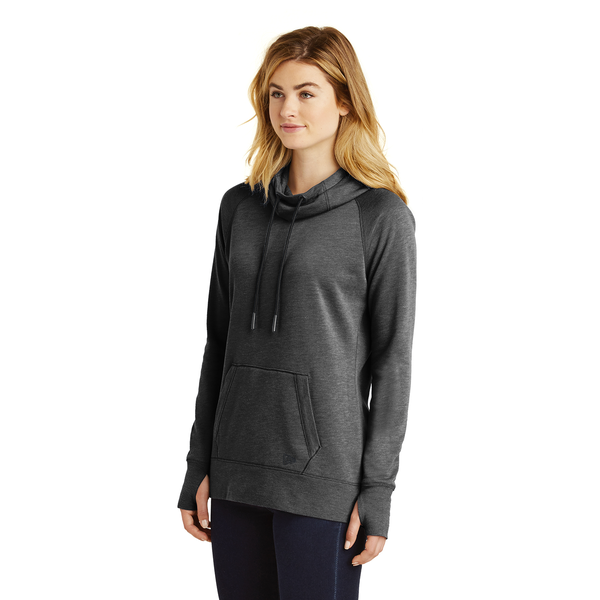 New Era® Tri-Blend Ladies' Fleece Pullover Hoodie