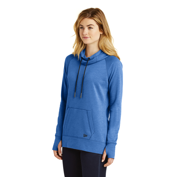 New Era® Tri-Blend Ladies' Fleece Pullover Hoodie