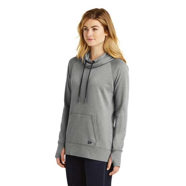 New Era® Tri-Blend Ladies' Fleece Pullover Hoodie