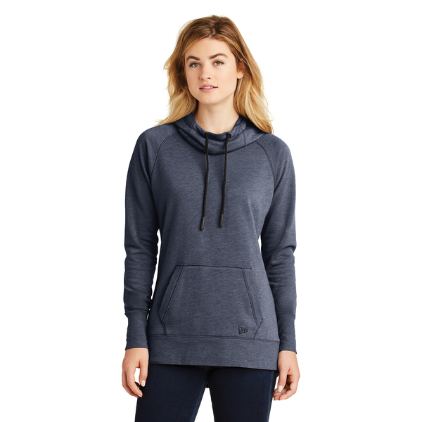 New Era® Tri-Blend Ladies' Fleece Pullover Hoodie