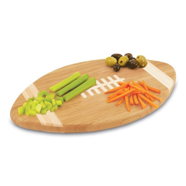 Football Bamboo Cutting Board