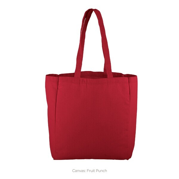 All That Color Cotton Canvas Grocery Tote