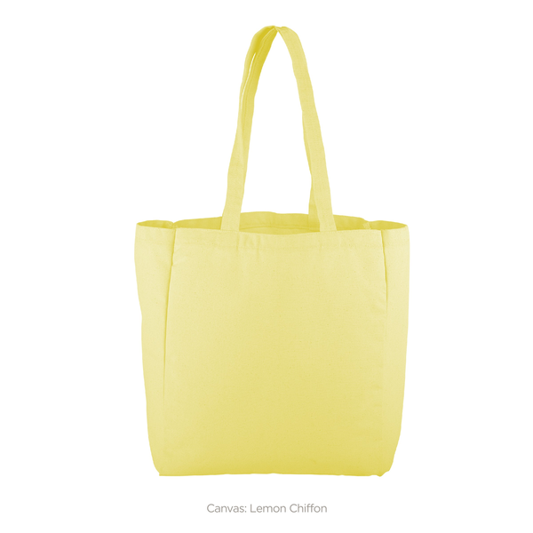 All That Color Cotton Canvas Grocery Tote