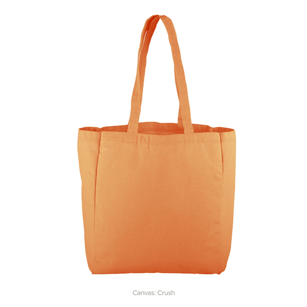 All That Color Cotton Canvas Grocery Tote