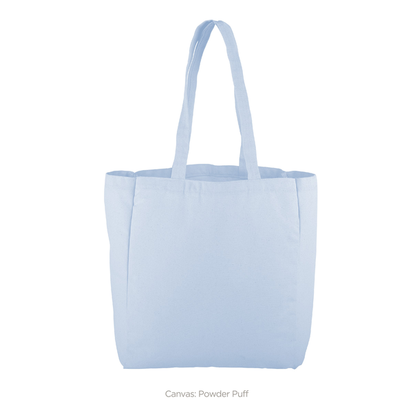 All That Color Cotton Canvas Grocery Tote