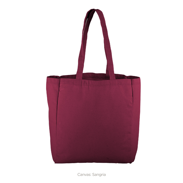 All That Color Cotton Canvas Grocery Tote