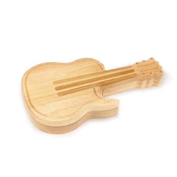 Guitar Cheese Board Set