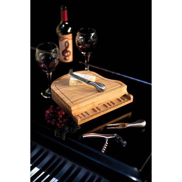 Piano Cheese Board Set