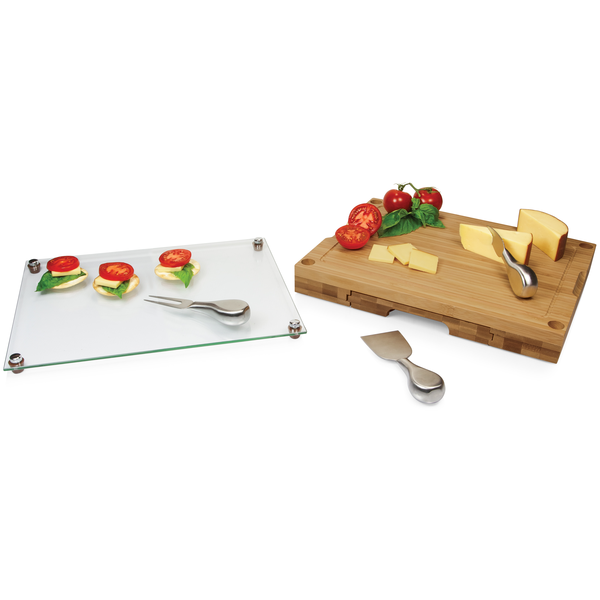 Concerto Glass Top Cutting Board Set
