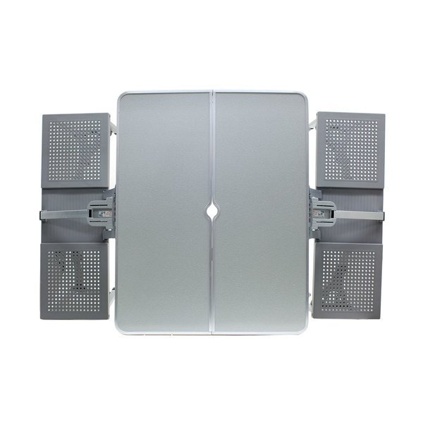 Aluminum Folding Table with Seats