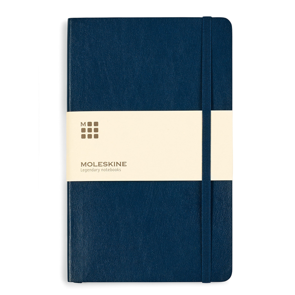Moleskine® Soft Cover Ruled Large Notebook, 5" x 8-1/4"