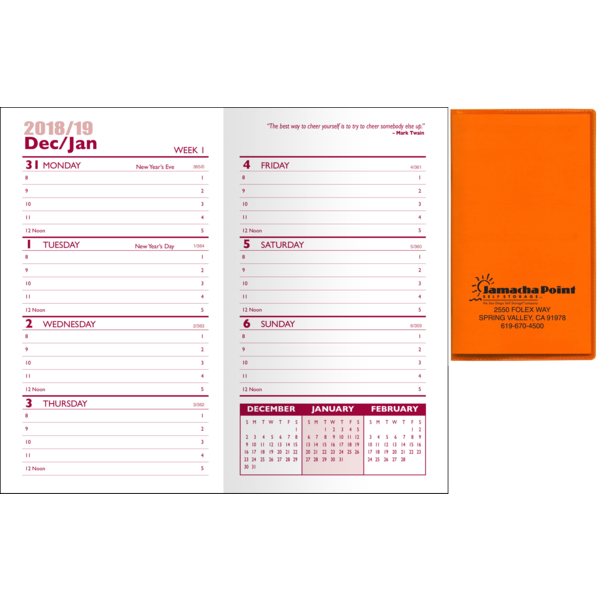 Translucent Weekly Planner