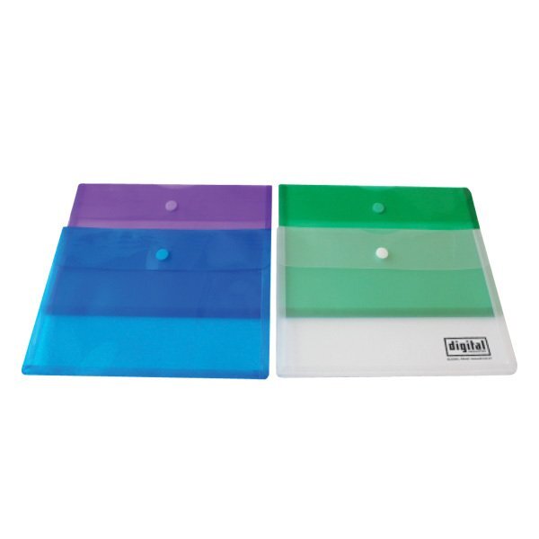Poly Envelope with Touch Closure, Legal Size