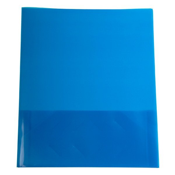 Tri-Pocket Poly Presentation Folder