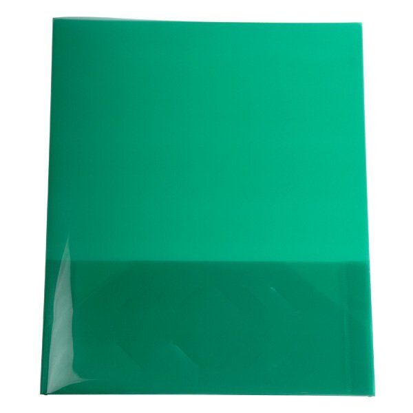 Tri-Pocket Poly Presentation Folder