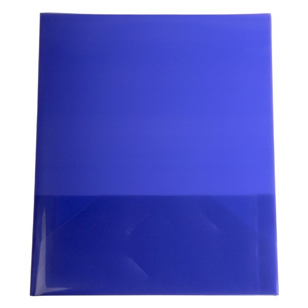 Tri-Pocket Poly Presentation Folder