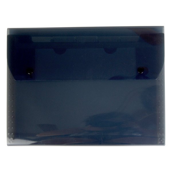 Six Pocket Poly File with Snap Closure