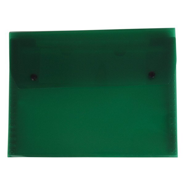Six Pocket Poly File with Snap Closure