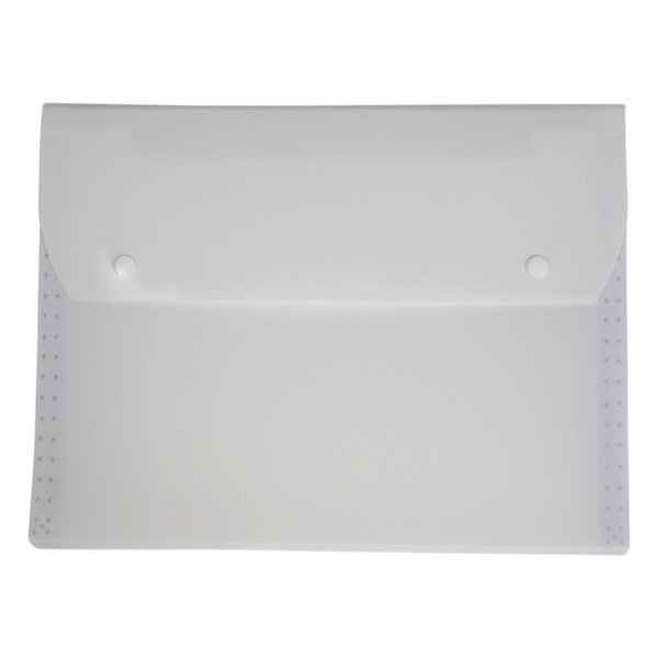 Six Pocket Poly File with Snap Closure