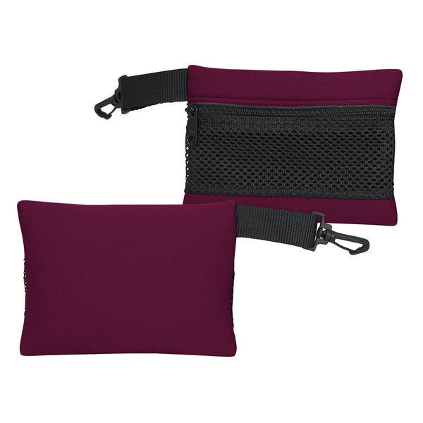 Foam Mesh Travel Bag with Clip