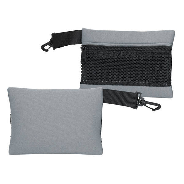 Foam Mesh Travel Bag with Clip