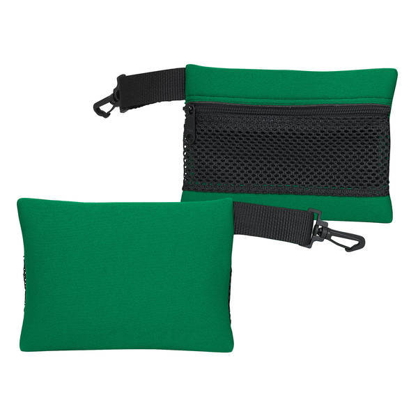 Foam Mesh Travel Bag with Clip