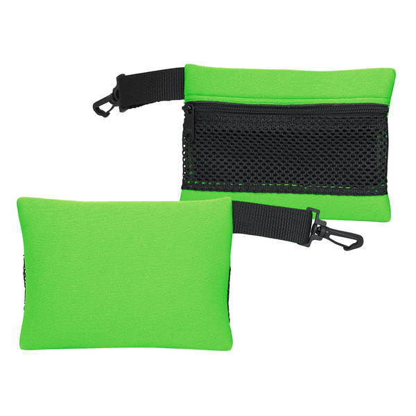 Foam Mesh Travel Bag with Clip