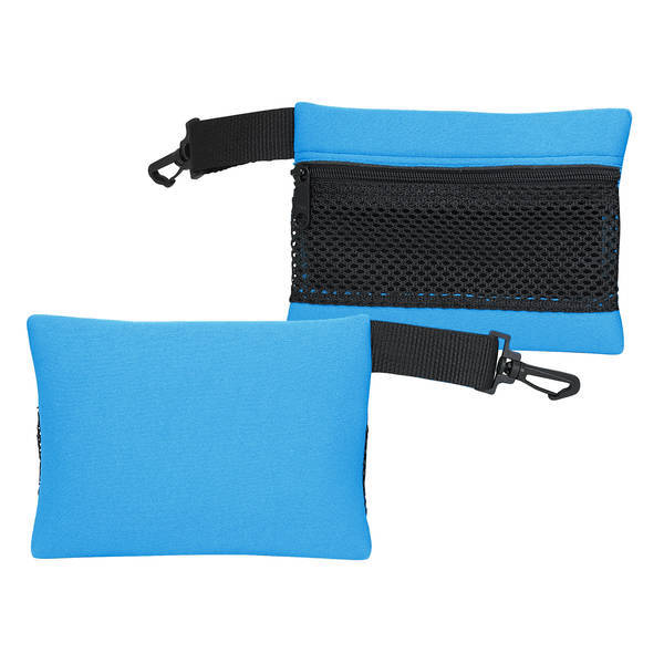 Foam Mesh Travel Bag with Clip