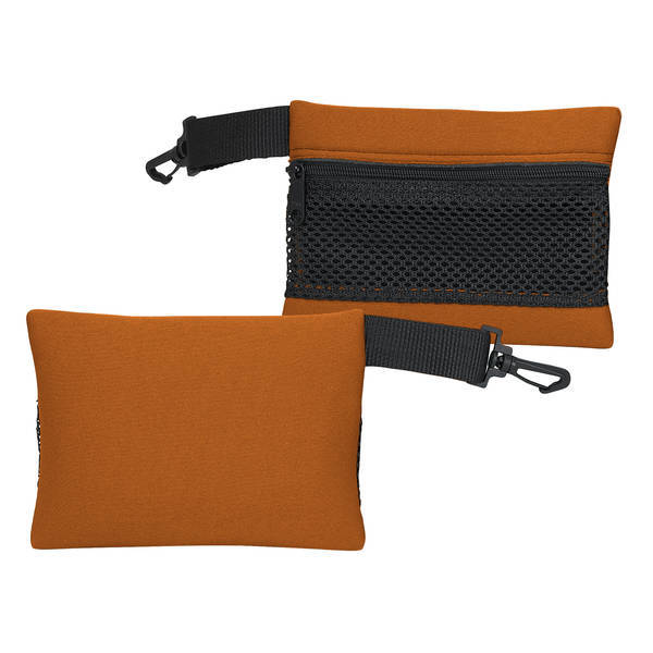 Foam Mesh Travel Bag with Clip