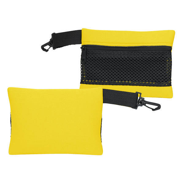 Foam Mesh Travel Bag with Clip