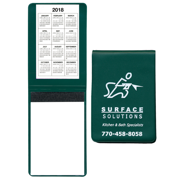 Vinyl Memo Book w/ 2-Year Calendar, 30 Pages, 3" x 4-1/2"