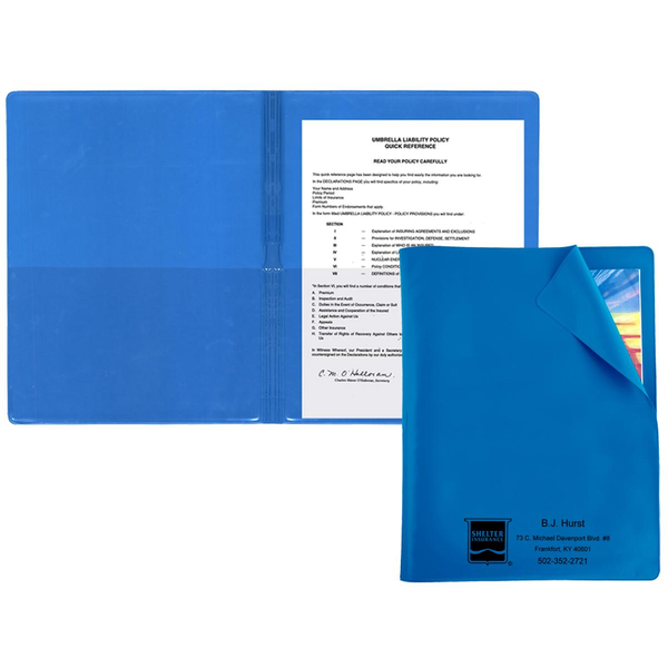 Flexible Vinyl Presentation Folder