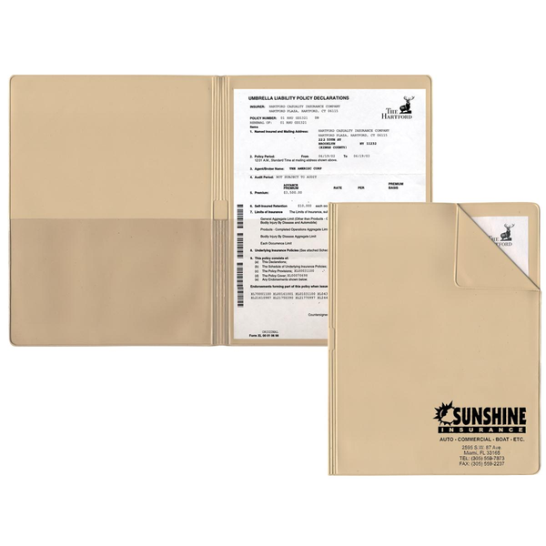 Flexible Vinyl Presentation Folder