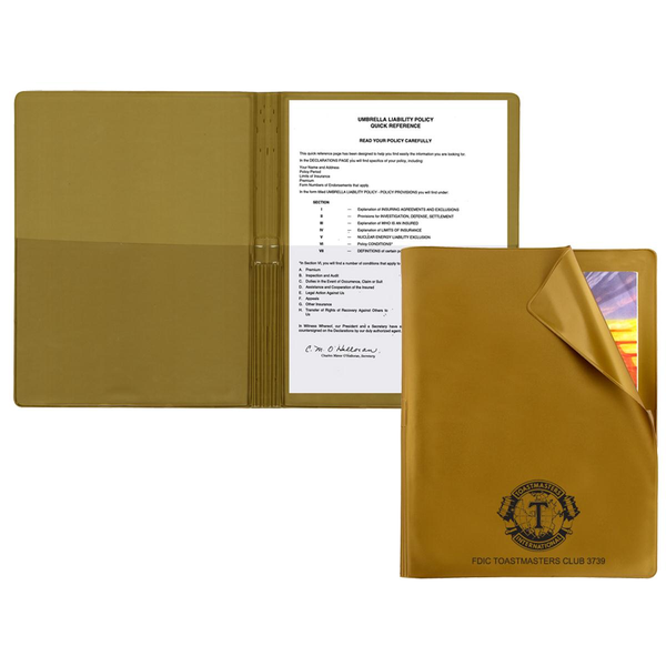 Flexible Vinyl Presentation Folder