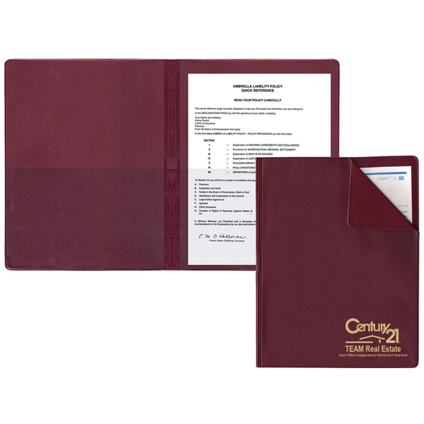 Flexible Vinyl Presentation Folder