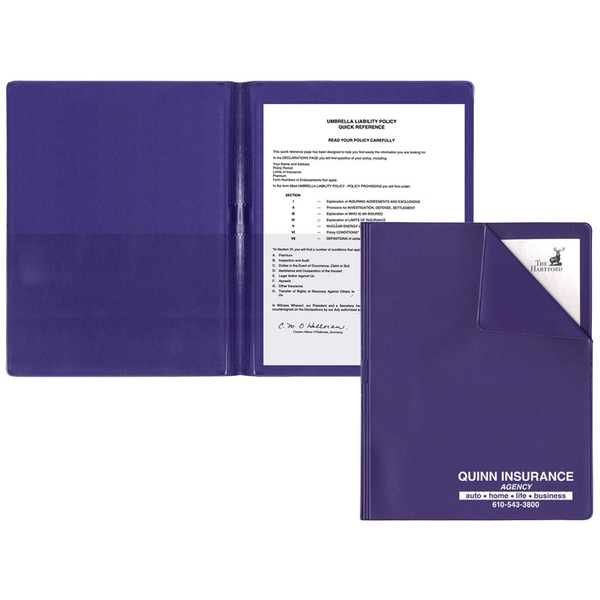 Flexible Vinyl Presentation Folder