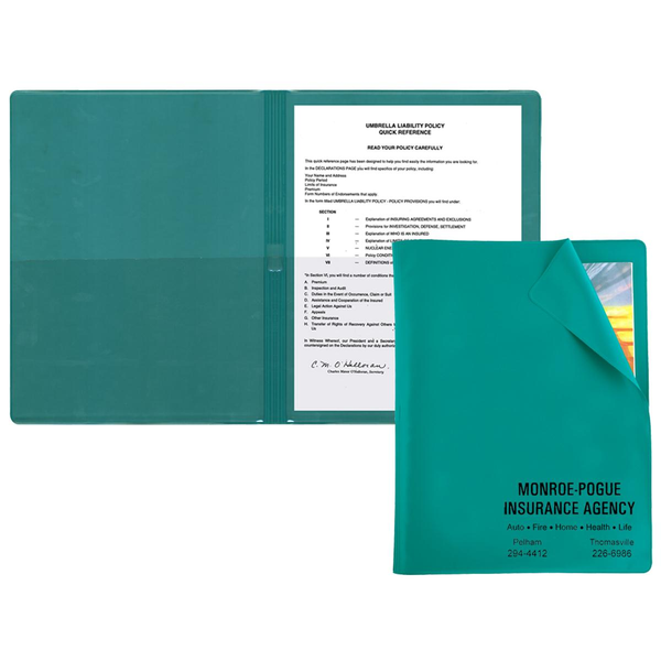 Flexible Vinyl Presentation Folder