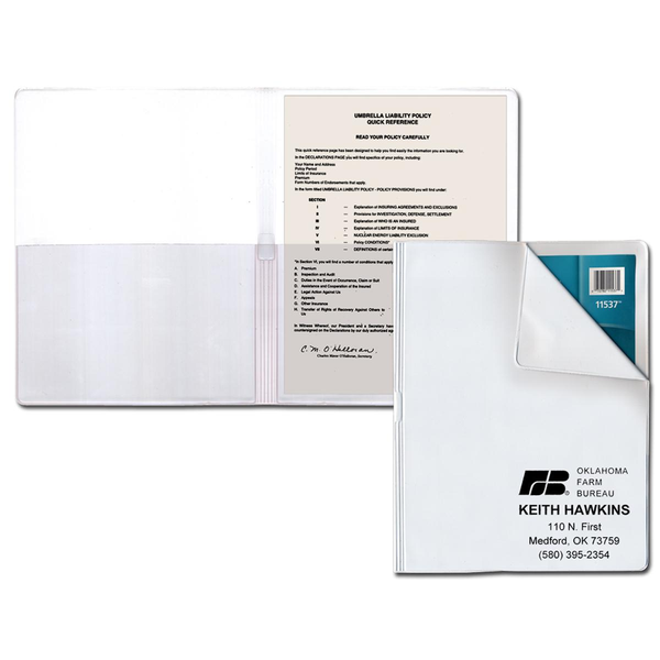 Flexible Vinyl Presentation Folder