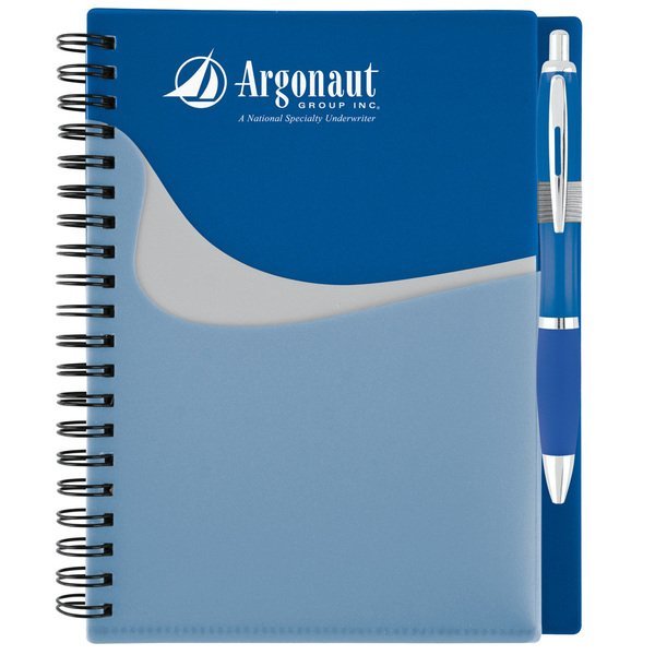 High Tide Pocket Notebook & Pen Set, 7" x 6"