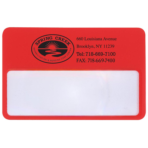 Credit Card Size Magnifier