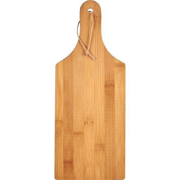 Bamboo Cutting Board w/ Handle & Hanging Loop