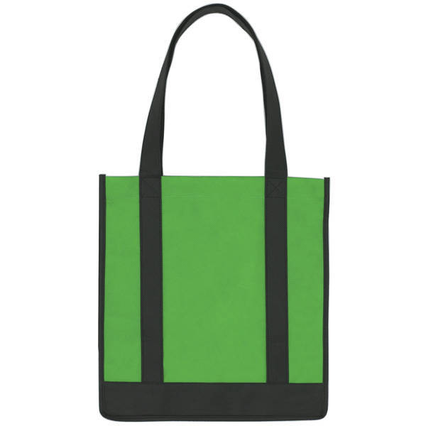 Two Tone Non-Woven  Shopper Tote