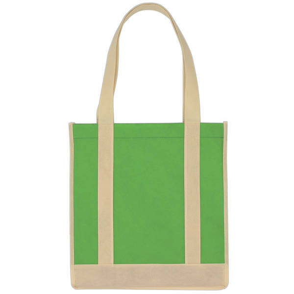 Two Tone Non-Woven  Shopper Tote