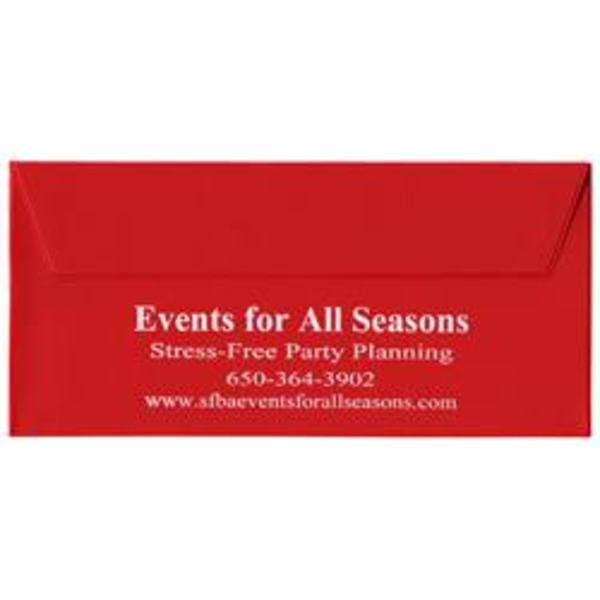 Envelope Shape Vinyl Document Pouch