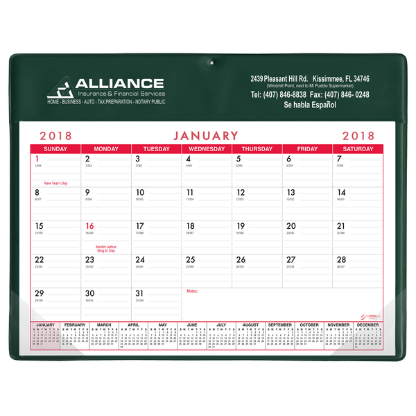 Vinyl Calendar Doodle Pad