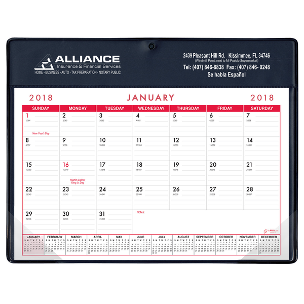 Vinyl Calendar Doodle Pad