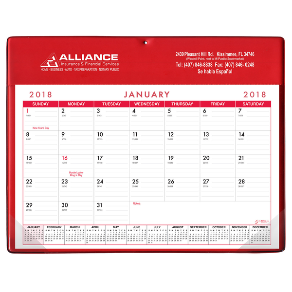 Vinyl Calendar Doodle Pad