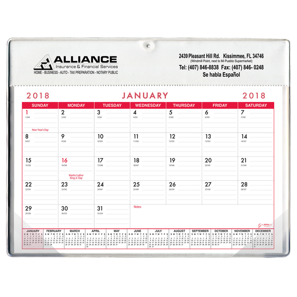 Vinyl Calendar Doodle Pad