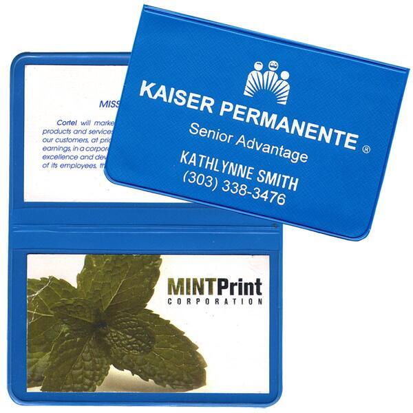 Foldover Vinyl Card Case